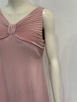 S/S2007 Valentino pleated butterfly bow dress
