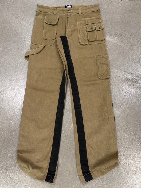2003 Dolce & Gabbana bondage paracadute cargo pants