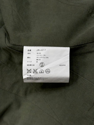 A/W2006 Junya Watanabe runway deconstructed military jacket