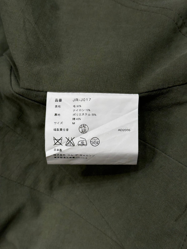 A/W2006 Junya Watanabe runway deconstructed military jacket
