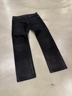 2000s Dior by Hedi Slimane coated jeans