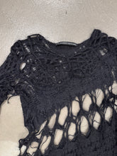 Load image into Gallery viewer, 2000s Roberto Cavalli spiderweb mohair destroyed knit
