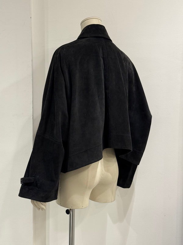 A/W2002 Gucci by Tom Ford runway cropped leather jacket