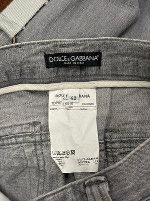 A/W2003 Dolce & Gabbana bondage parachute pants