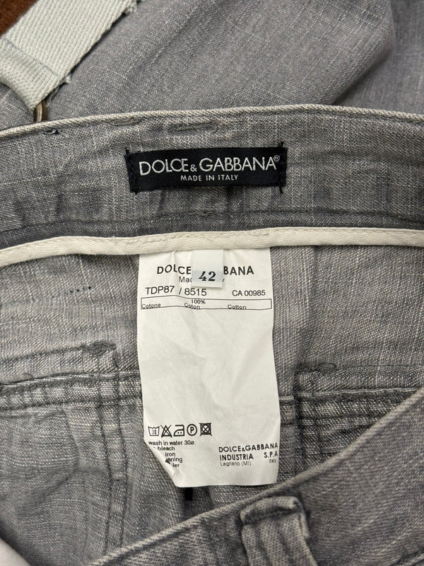 A/W2003 Dolce & Gabbana bondage parachute pants