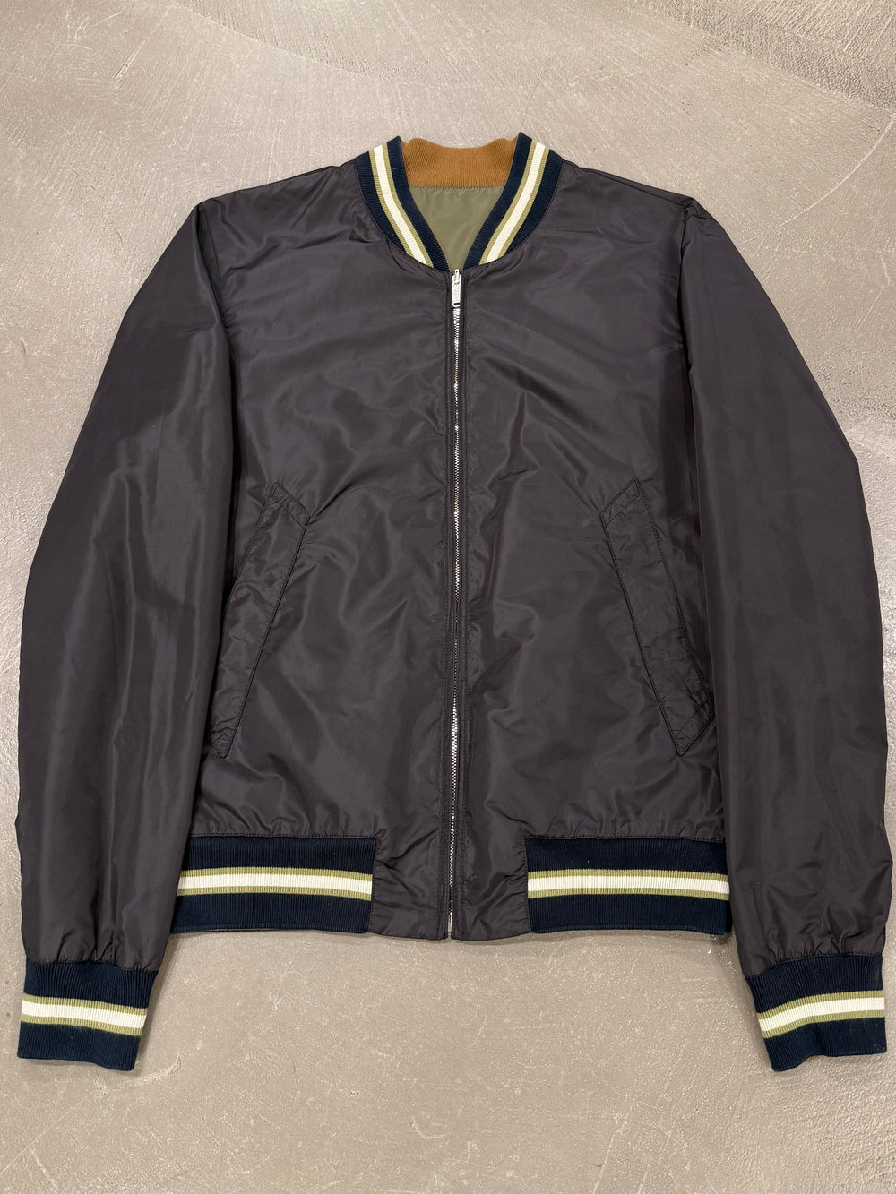 2010s Gucci reversible bomber jacket