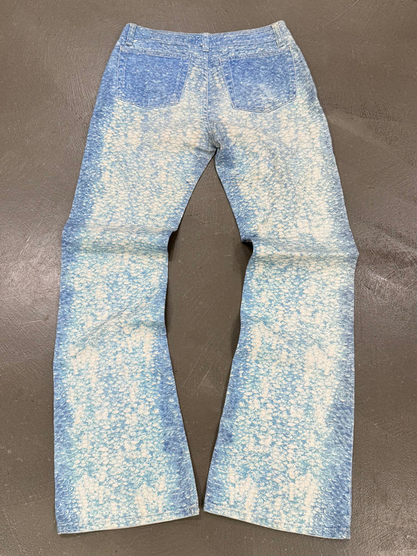 2000s Roberto Cavalli mainline glittered ocean pants