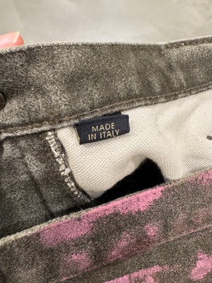 2000s Roberto Cavalli painted pants