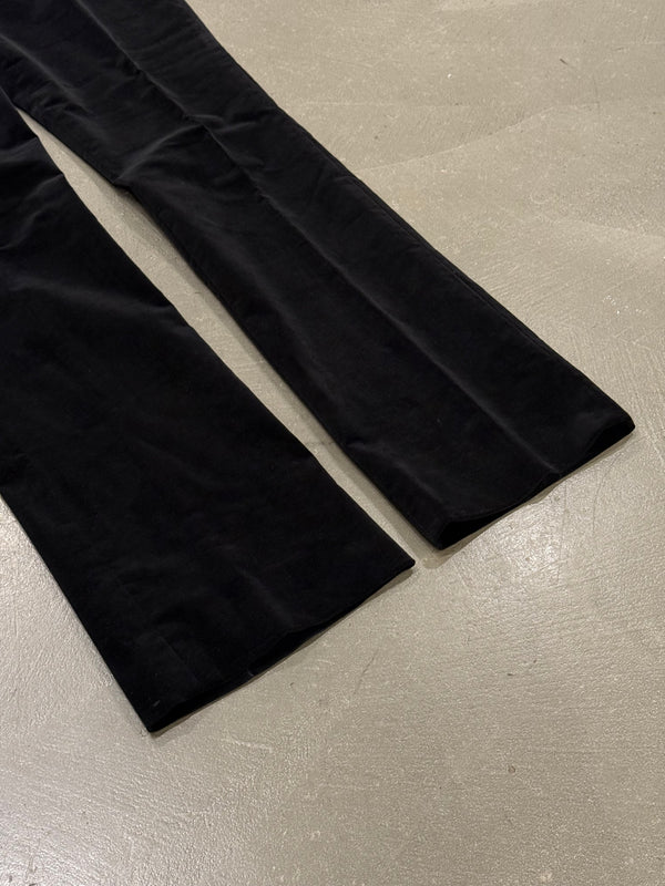 F/W2004 Gucci velvet flared pants
