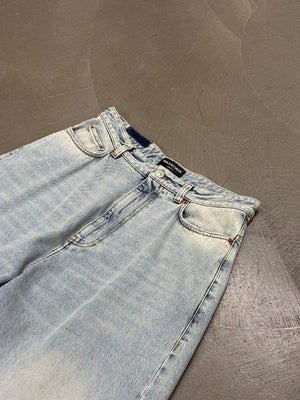 2022 Balenciaga high waisted baggy jeans