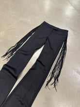 Load image into Gallery viewer, A/W 2002 Alexander McQueen fringe pants
