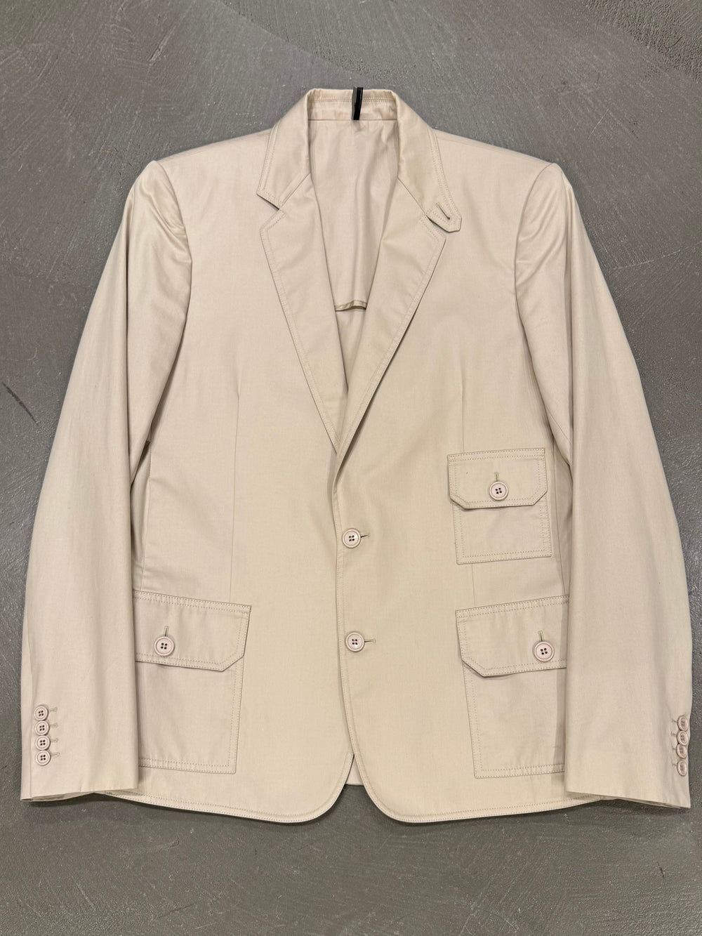 S/S2008 Dior double-breasted cotton blazer