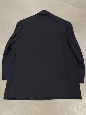 2021 Balenciaga runway oversized multipocket jacket and trousers suit