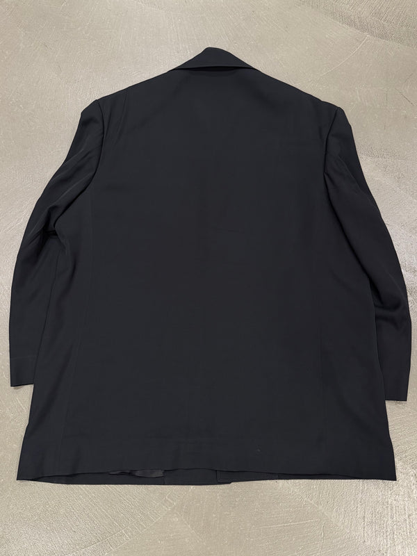 2021 Balenciaga runway oversized multipocket jacket and trousers suit