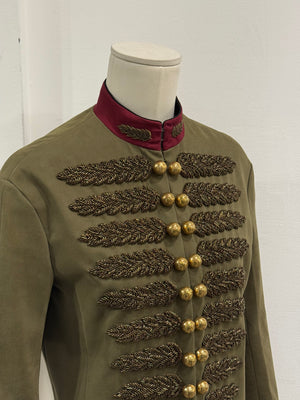 S/S2015 Gucci runway napoleon military jacket