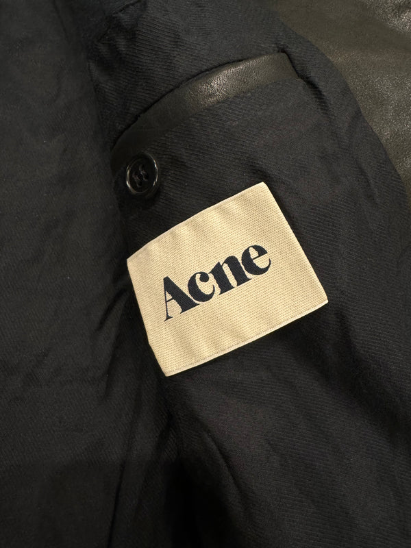 S/S2011 Acne Studios back zip leather jacket
