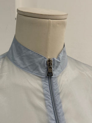 1999 Prada runway short sleeve technical nylon jacket