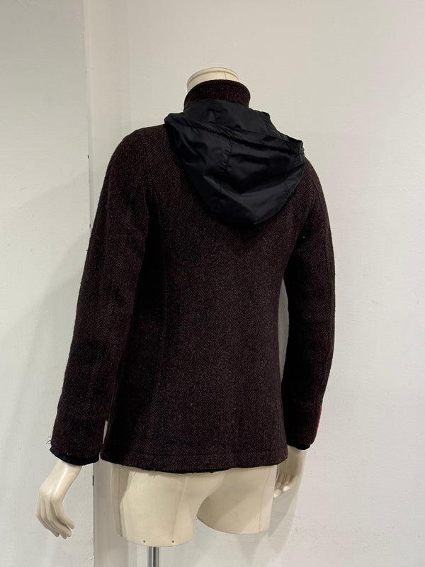 2000s Prada hooded field wood jacket