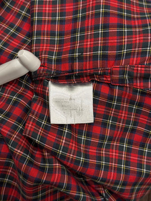 A/W2005 Dior by Hedi Slimane runway eagle embroidery check shirt