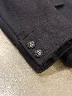 2000s Yves Saint Laurent wool officer military jacket