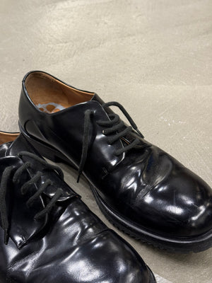 2000s Jil Sander derby leather shoes
