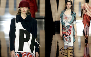 A/W2005 Vivienne Westwood "Propaganda" graphic mesh