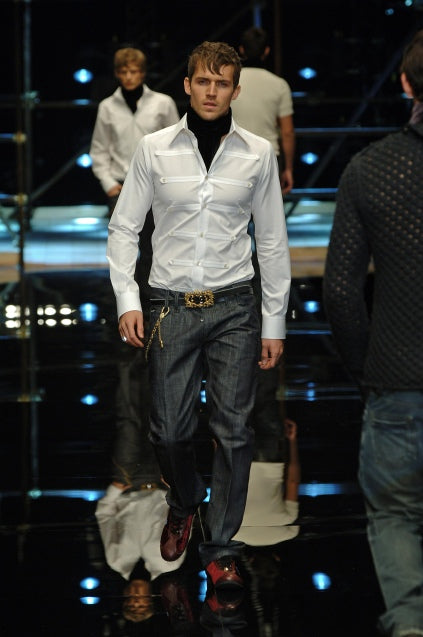 A/W2006 Dolce & Gabbana officer napoleon Shirt