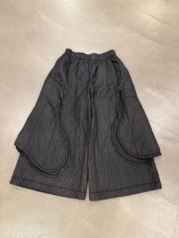 A/W2017 Comme des Garçons panelled wide shorts