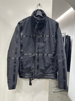 A/W2002 Raf Simons “Virginia Creeper” rubberized bondage jacket
