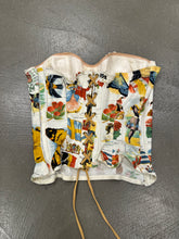 Load image into Gallery viewer, S/S2002 CHRISTIAN Dior cigar print corset top
