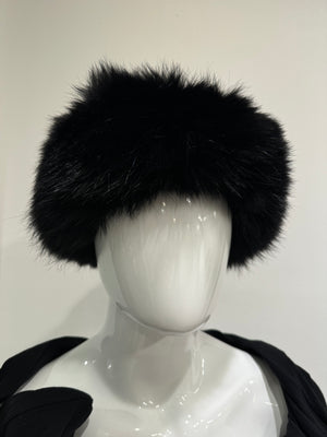 2000s Prada mink fur hat