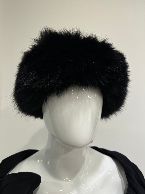 2000s Prada mink fur hat