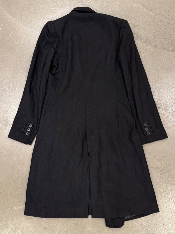 A/W2017 Ann Demeulemeester double breasted napoleon trench coat