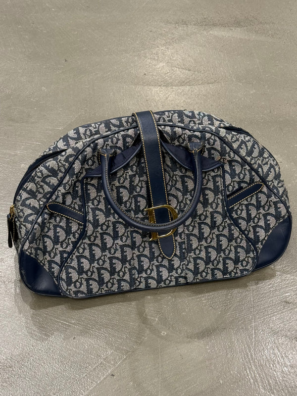 2000s Dior by Galliano bowling monogram bag