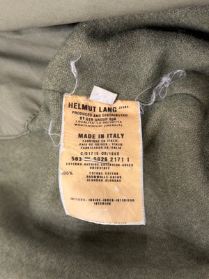 1997 Helmut Lang military jacket