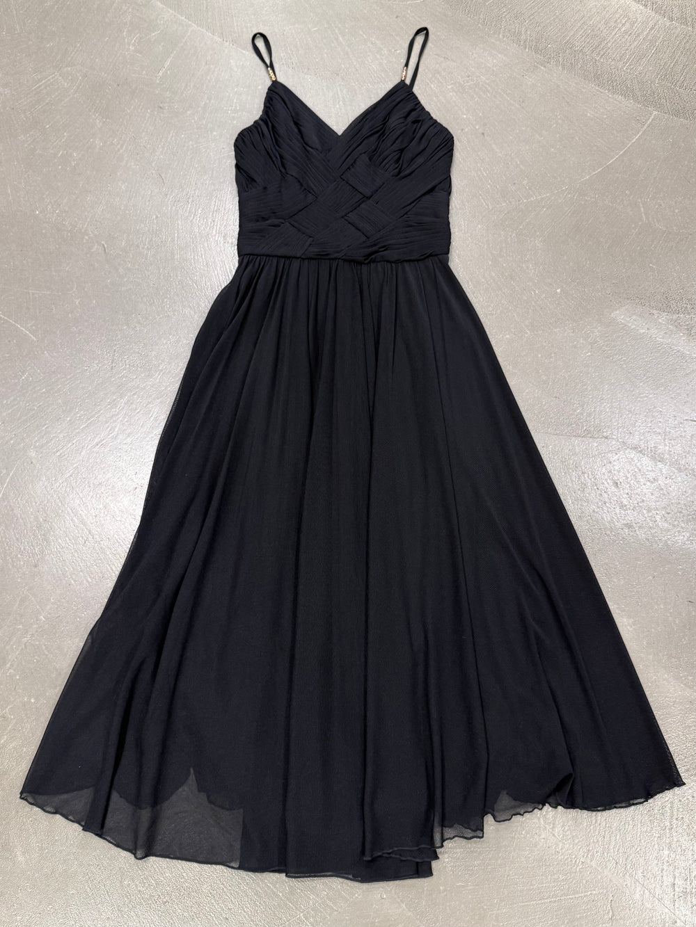 2000s Roberto Cavalli ruched midi dress