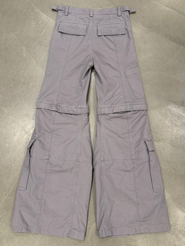 2023 Balenciaga convertible flared cargo pants