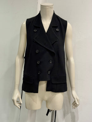 2004 Ann Demeulemeester asymmetric vest