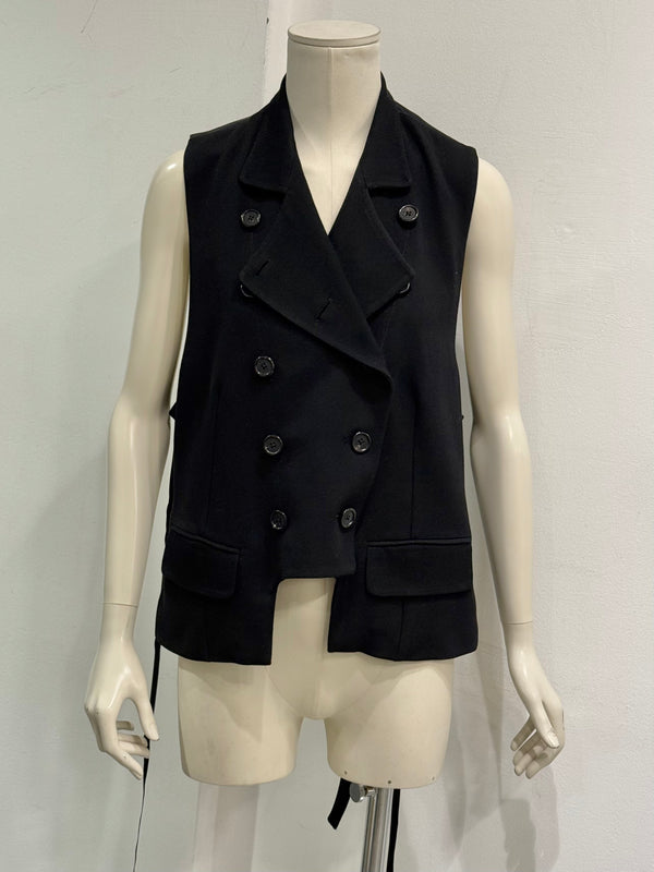 2004 Ann Demeulemeester asymmetric vest