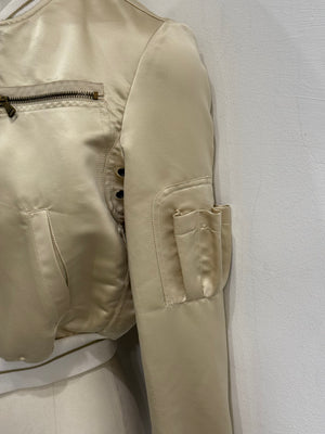 2003 Dolce & Gabbana cropped bomber jacket