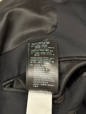 2021 Balenciaga runway oversized multipocket jacket and trousers suit