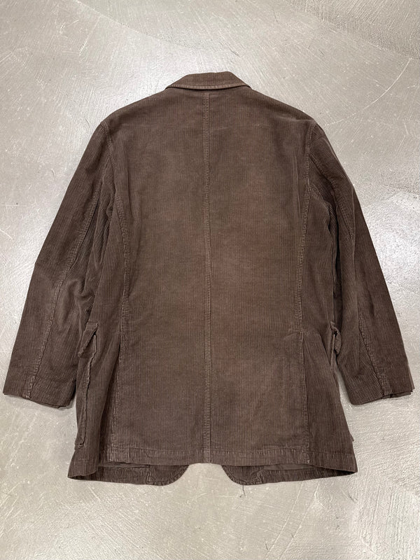 1990s Miu Miu corduroy tailored blazer jacket