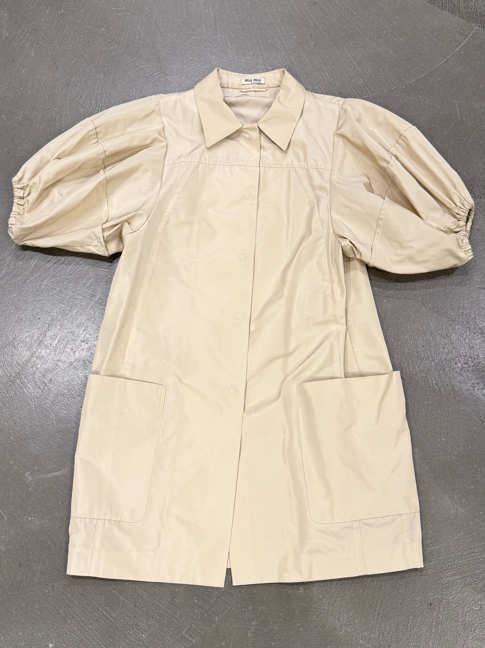 S/S2009 Miu Miu baloon sleeve nylon jacket