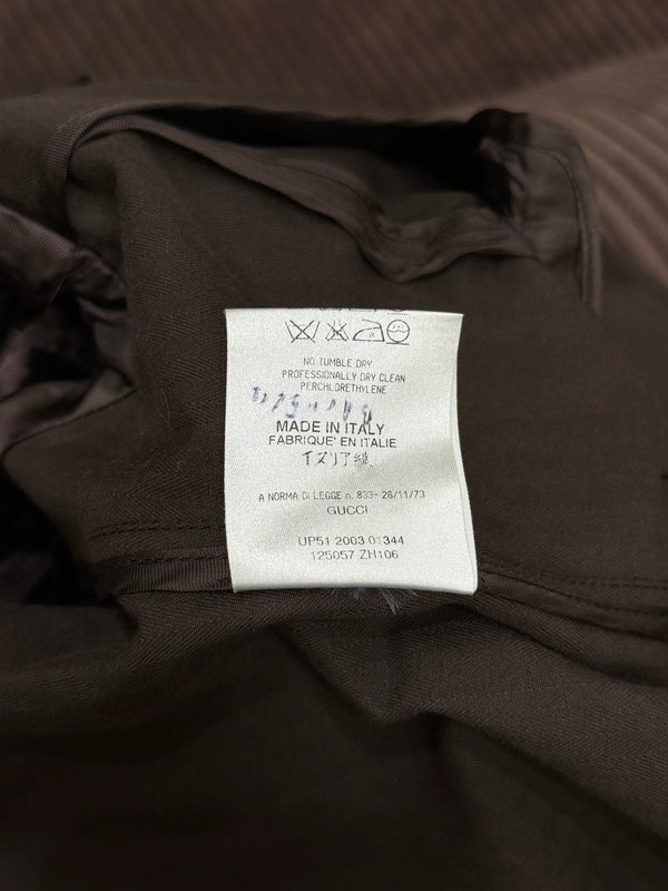 2003 Gucci by Tom Ford military tailored jacket