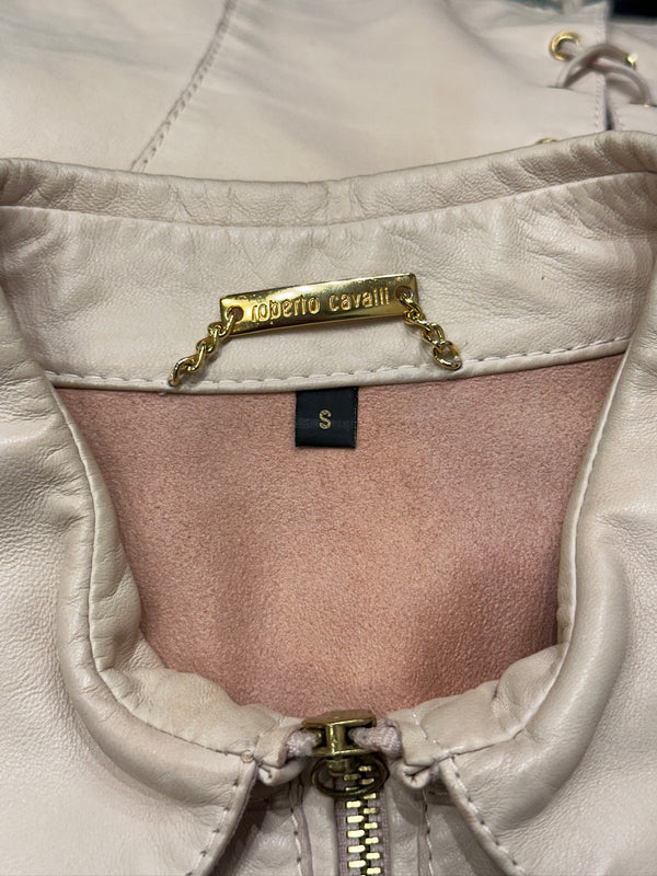 S/S2004 Roberto Cavalli runway western leather jacket
