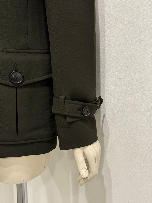 2000s Christian Dior by John Galliano military officer jacket