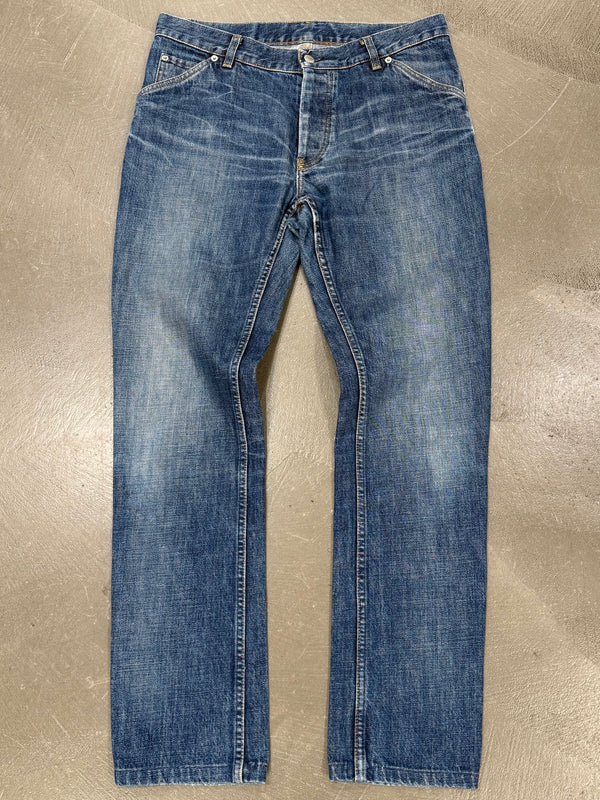 1990s Helmut Lang straight-leg jeans
