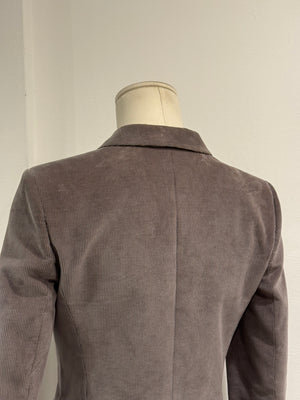 2010 Balenciaga by Nicolas Ghesquière asymmetric double breasted blazer