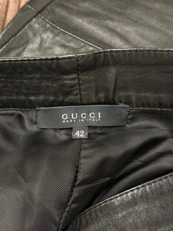 F/W 2001 Gucci By Tom Ford full zip leather pants
