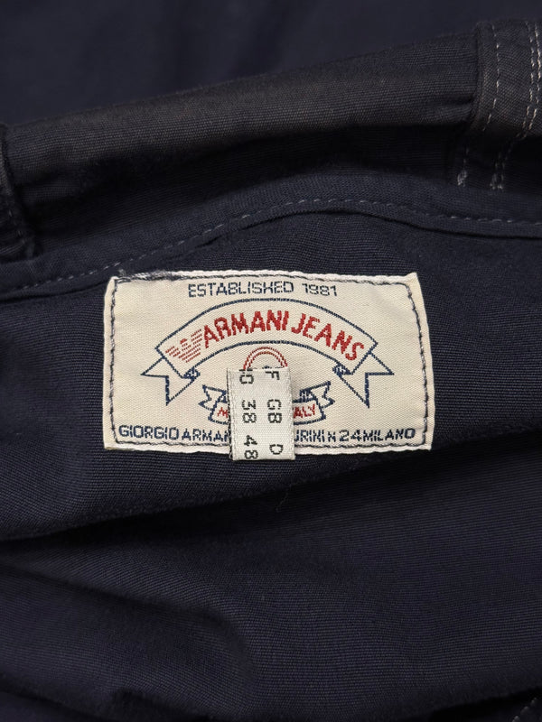 1990s Armani nylon toggle hooded jacket